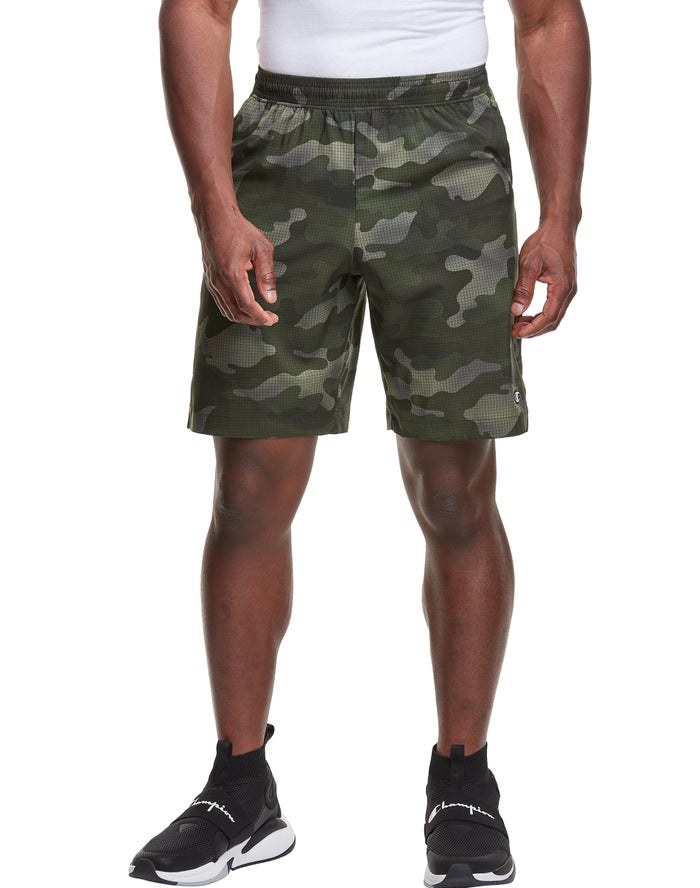 Champion Korte Broek Heren - Camo - Sport Print ( 270894-QGI )